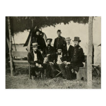Gen. Grierson and Staff Postcard