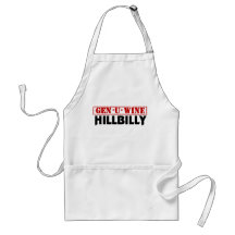 Gen U Wine Hillbilly Aprons