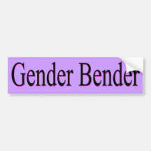 Gender Bender Bumper Sticker