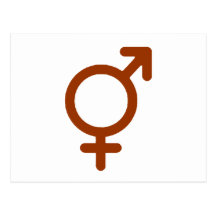 Gender Neutral Brown The MUSEUM Zazzle Gifts Postcard