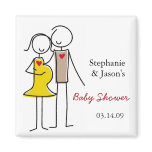 Gender Neutral Coed Baby Shower Magnets