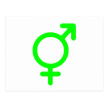 Gender Neutral Green The MUSEUM Zazzle Gifts Postcard