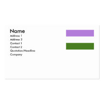 GENDERQUEER FLAG ORIGINAL -.png Business Card Templates