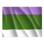 GENDERQUEER PRIDE POSTCARD