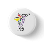 Genderqueer Symbol Button Small