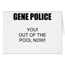 Gene Police Greeting Cards