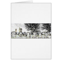 GENEALOGY:  A GRAVE DISEASE GREETING CARD