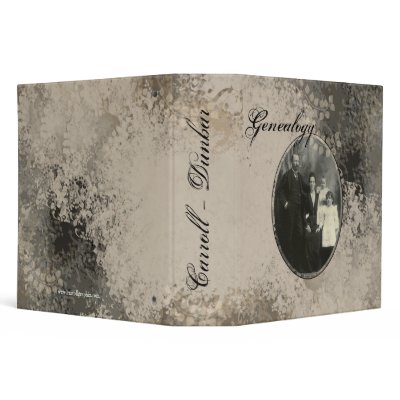 Genealogy Album 3 Ring Binders by Heirlooms