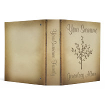 Genealogy binders