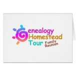 Genealogy Homestead Tour Family Reunion Invitation Card