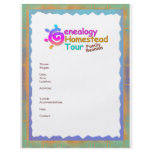 Genealogy Homestead Tour Flyer