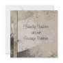 Genealogy Photo Card Personalized Invitation