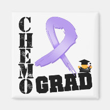 General Cancer Chemo Grad Fridge Magnets