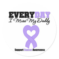 General Cancer Every Day I Miss My Daddy Stickers