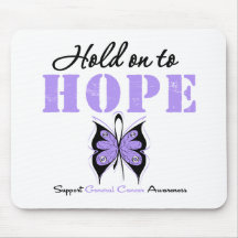 General Cancer Hold On To Hope Mouse Mat