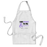 General Cancer I Wear Lavender For My Boyfriend Aprons