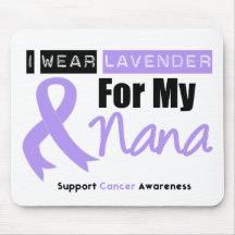 General Cancer I Wear Lavender For My Nana Mouse Mat