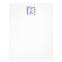 General Cancer Support Advocate Cure Custom Letterhead