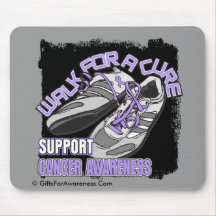 General Cancer Walk For A Cure Shoes Mouse Pad