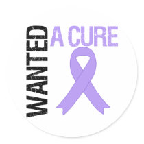 General Cancer Wanted A Cure Sticker