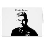 General Curtis Lemay -- Black and White Card