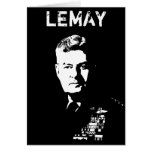 General Curtis Lemay -- Black and White Greeting Cards