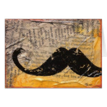 General Death - Handlebar Moustache Card