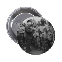 General Dwight D. Eisenhower with Paratroopers Button