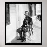General Isaac I. Stevens at Beaufort, SC 1862 Poster