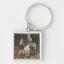 General Lee on his Famous Charger, 'Traveller' Key Chains