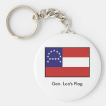 General Lee's Headquarters Flag Key Chain