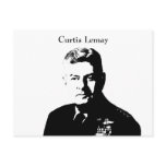 General Lemay -- Black and White Postcards