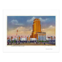 General Motors Exhibit, 1934 World's Fair Post Cards