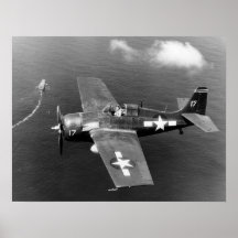 General Motors FM-2 "Wildcat" fighter Posters