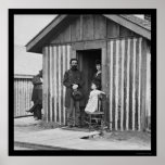 General Rawlins with Wife and Child 1864 Posters