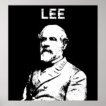General Robert E. Lee -- Black and White Posters