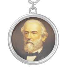 General Robert E. Lee by Strobridge & Co. Lith Pendant