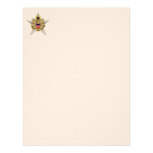General Staff Branch Insignia Letterhead Design