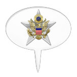 General Staff Branch Insignia Oval Cake Pick