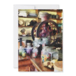 General Store With Candy Jars Personalized Invitations