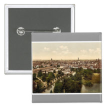General view, Brunswick (i.e., Braunschweig), Germ Buttons