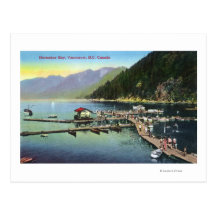 General View of Horseshoe Bay and Crowded Harbour Post Cards