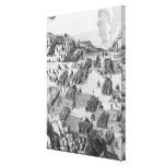 General view of the battle of Muhlberg Gallery Wrapped Canvas