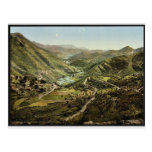 General view, Thal von Rieka, Montenegro vintage P Post Cards