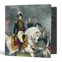 General William H. Harrison  at the Battle binders