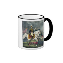 General William H. Harrison  at the Battle mugs