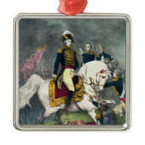 General William H. Harrison  at the Battle ornaments