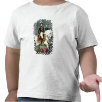 General William H. Harrison  at the Battle t-shirts