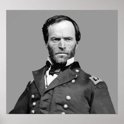 General William Tecumseh Sherman Poster by parrow1978