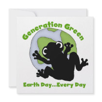 Generation Green T-shirts and Gifts Custom Announcement